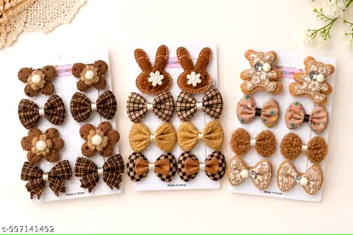SET DE GANCHO MARRON X8