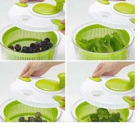 ESCURRIDOR Y LAVADOR DE VERDURAS MANUAL 