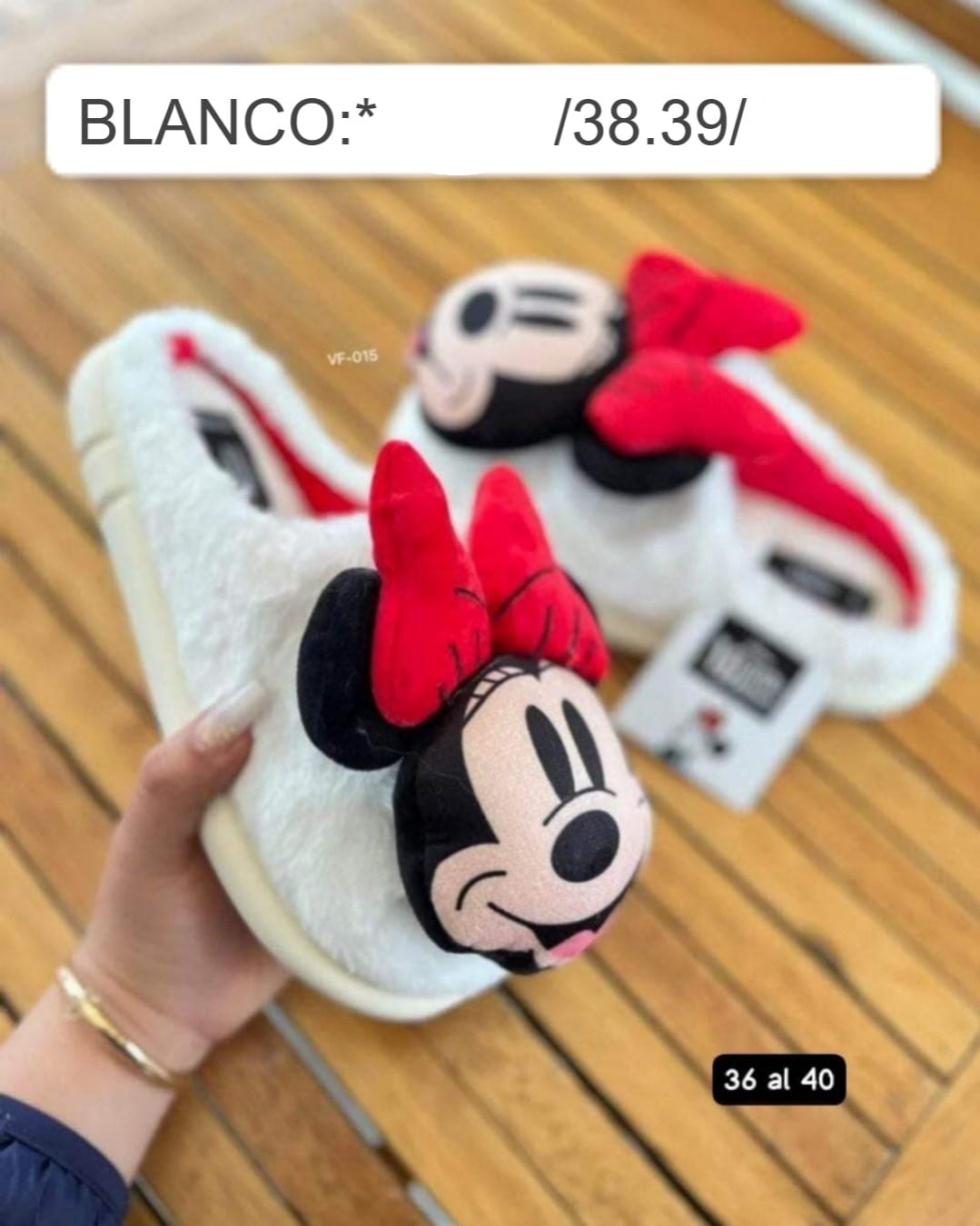 PANTUFLA MINNIE