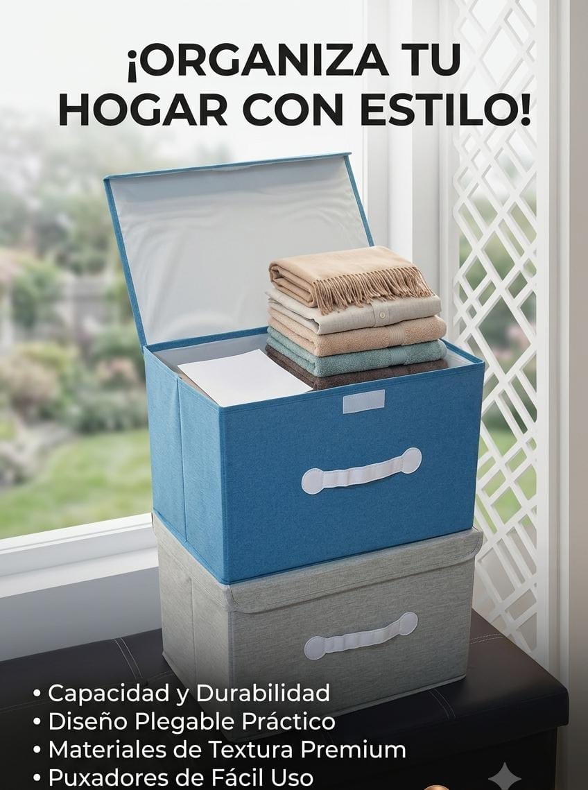 CAJAS ORGANIZADORAS APILABLES