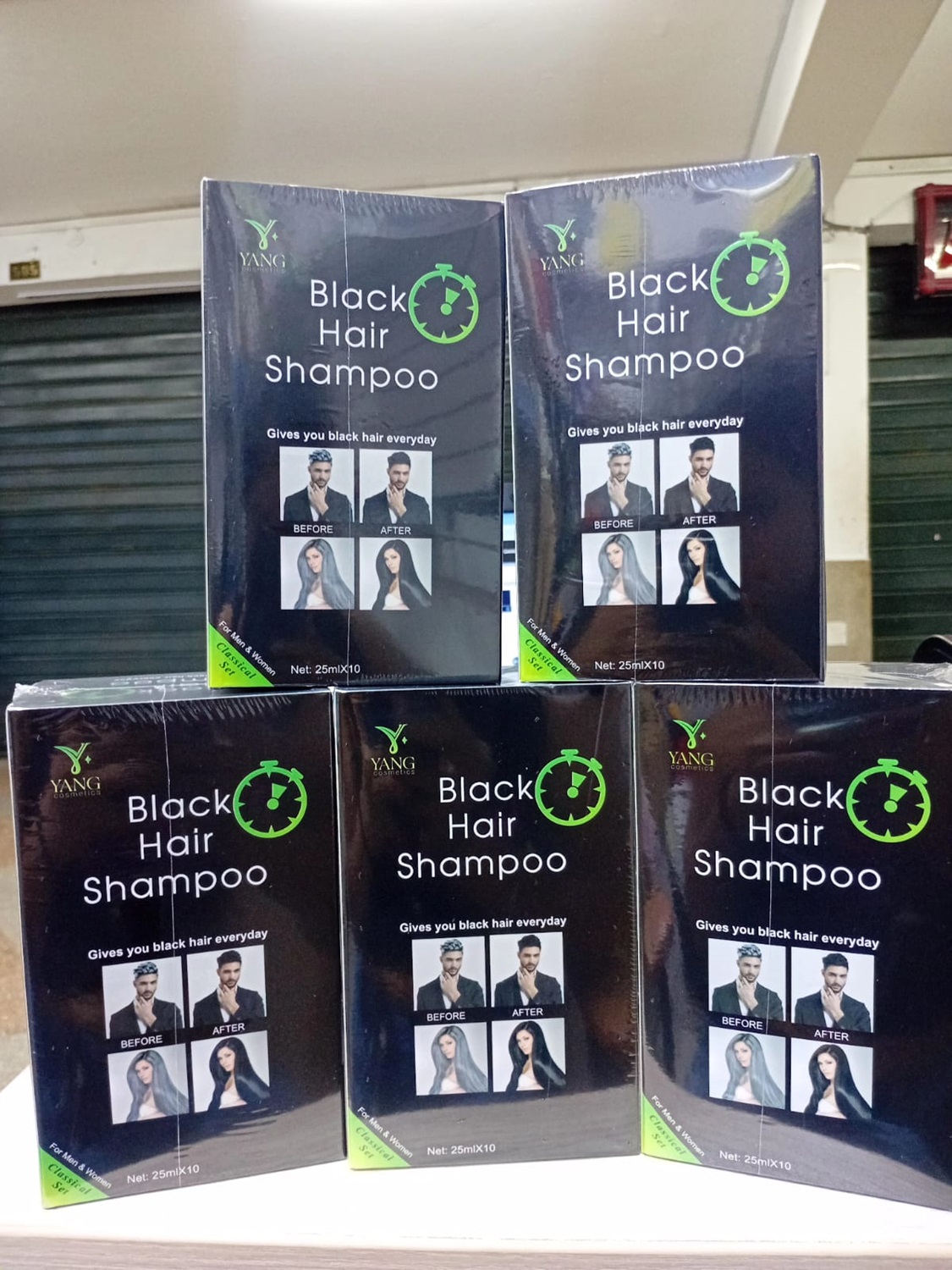SHAMPOO ANTICANAS NEGRO