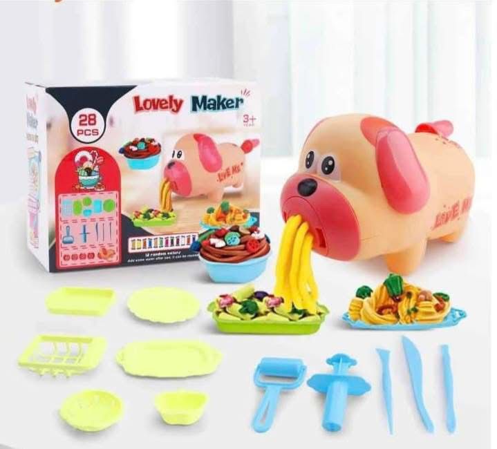 MAQUINA DE PLASTILINA PERRITO 