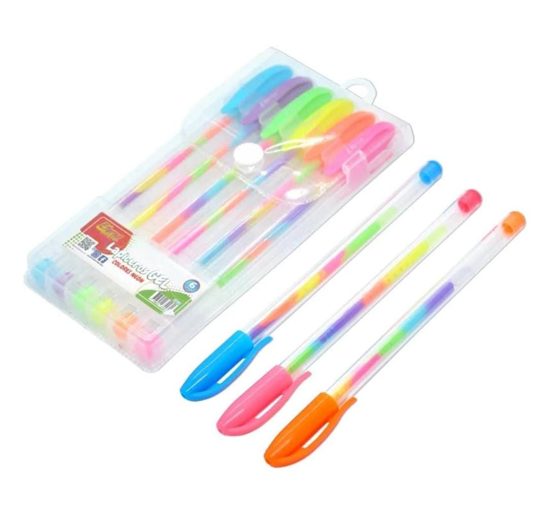 LAPICERO ARCOIRIS x6 