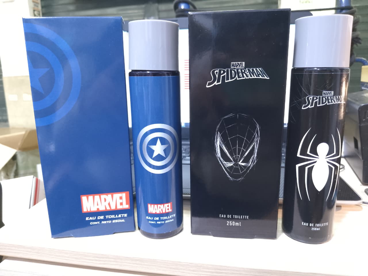 PERFUME MARVEL Y SPIDERMAN