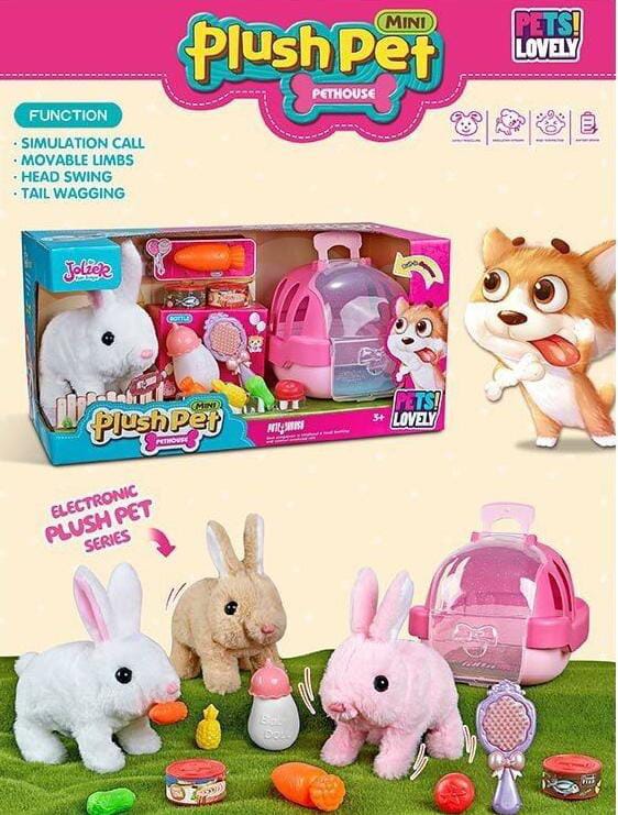 ELECTRONIC PLUSH RABBIT