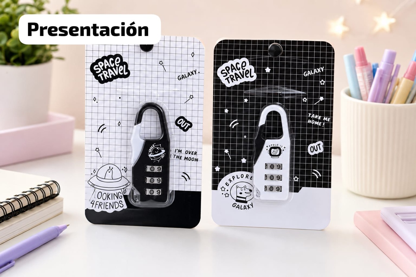 CANDADO CON CLAVE