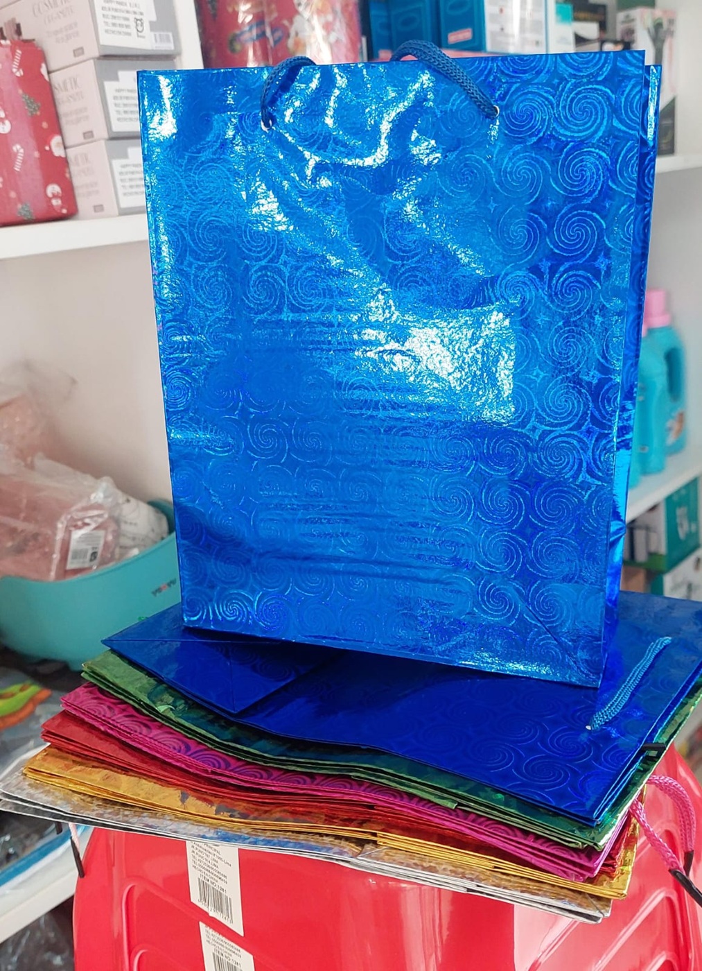 BOLSA REGALO METALIZADA S