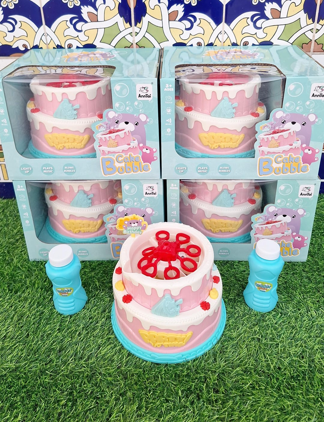TORTA BURBUJERAS MUSICAL GRANDE