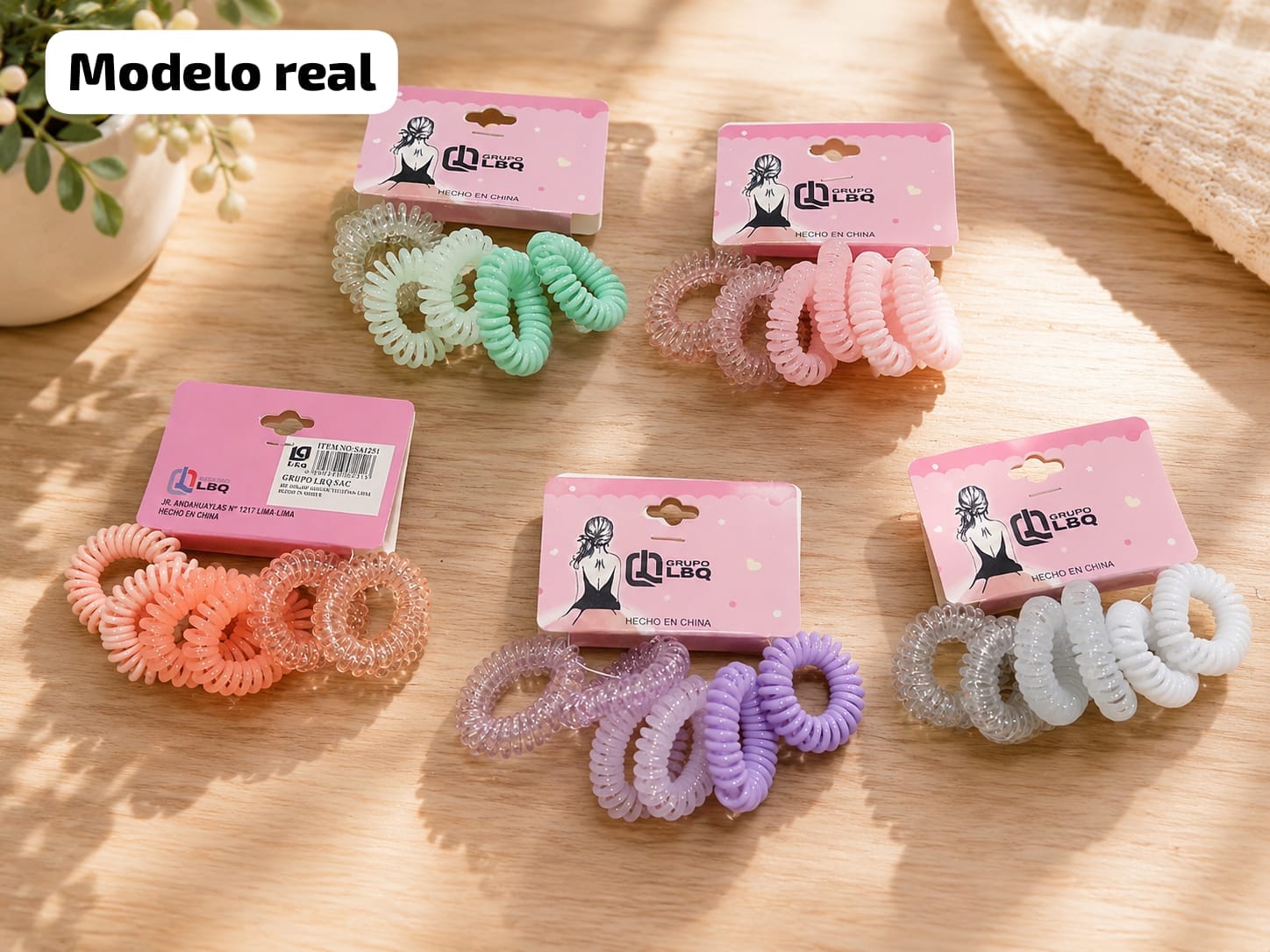 LIGA RESORTE DE CABELLO PASTEL