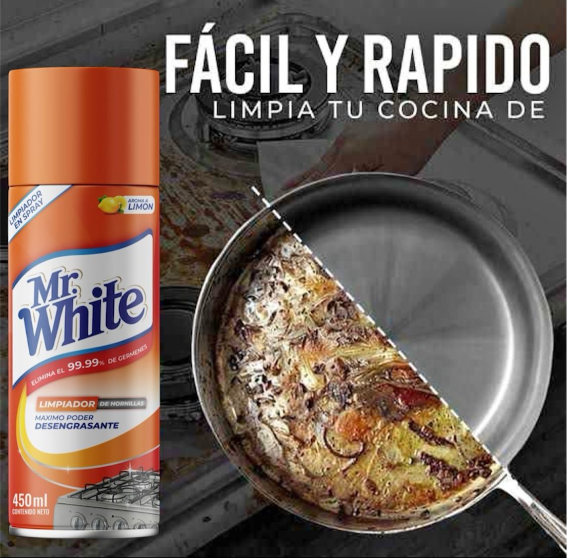 LIMPIADOR QUITA GRASA MR.WHITE