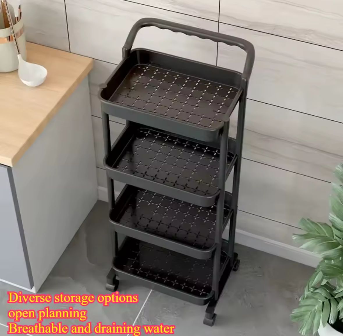 ESTANTE TIPO CARRITO DE MANO