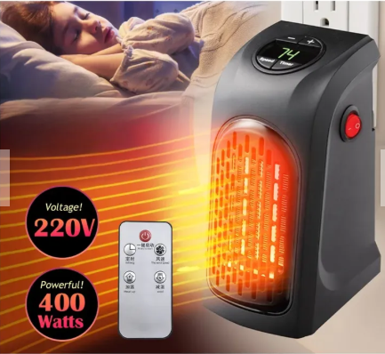 CALEFACTOR PORTATIL CON CONTROL