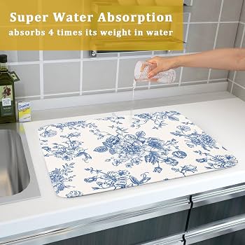 ALFOMBRA ABSORBENTE ESCURRIDORA DE PLATOS