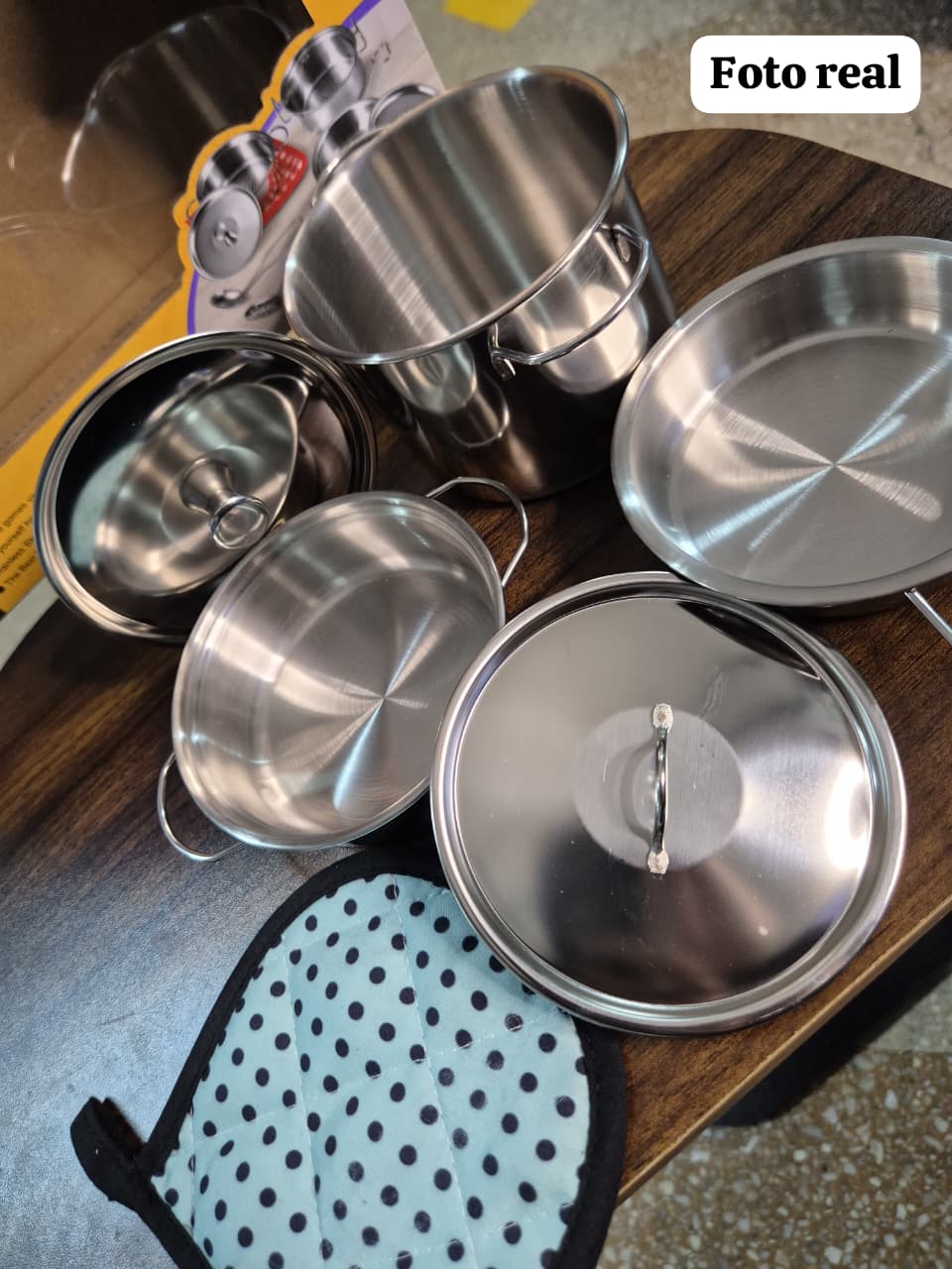 JUEGO DE COCINA ACERO KIT 