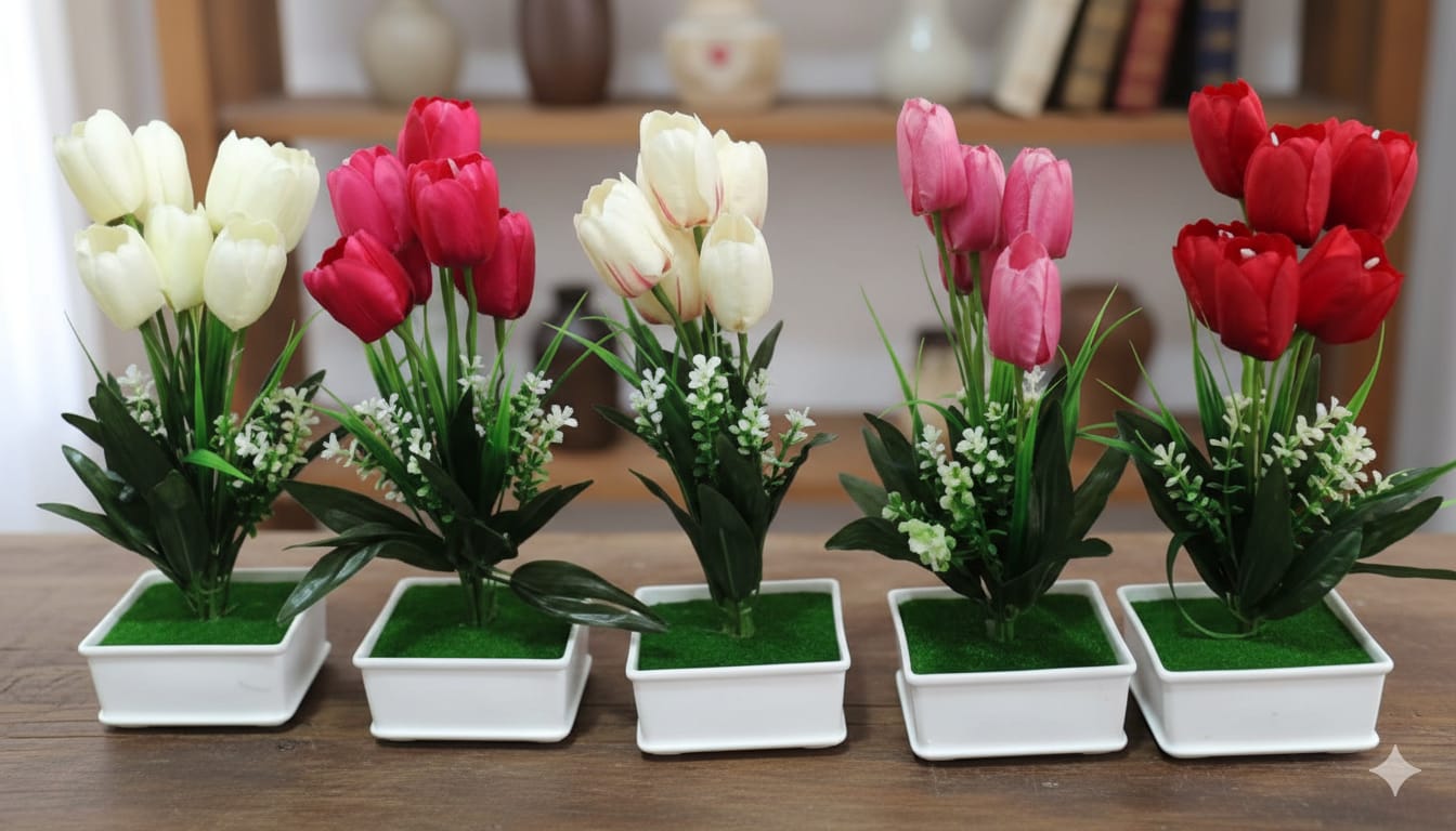 BONSAI DE ESCRITORIO TULIPAN