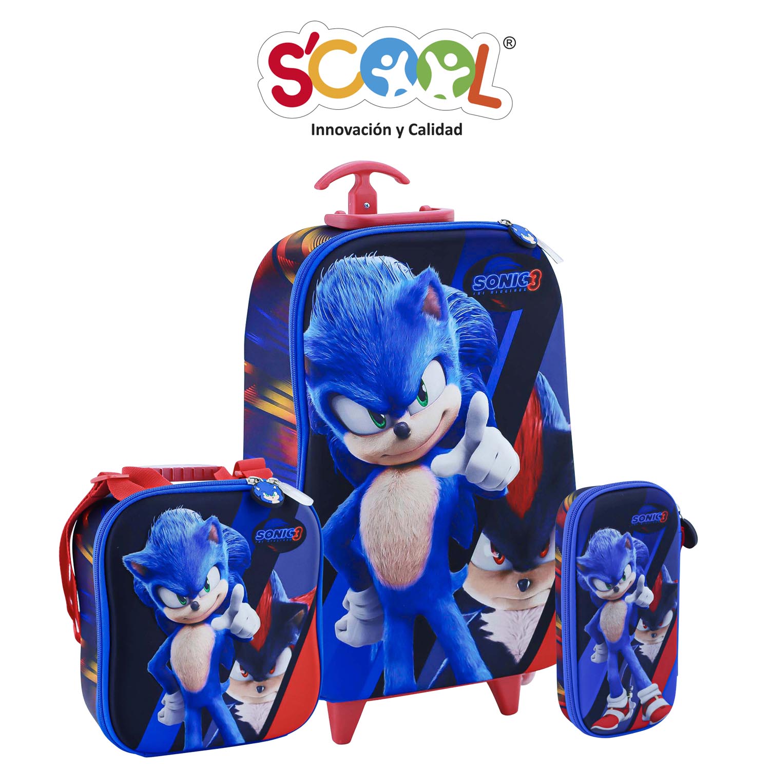 RANGER MALETA FULL 3D SONIC MOVIE