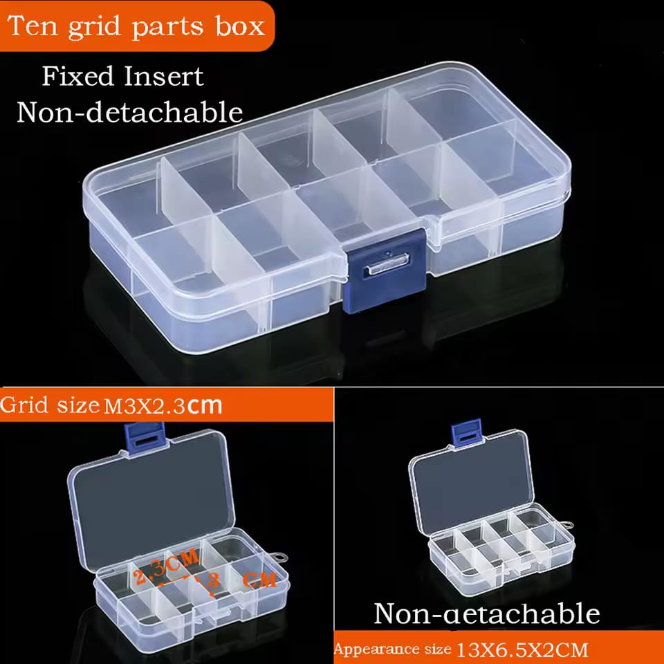 CAJA ORGANIZADORA TRANSPARENTE