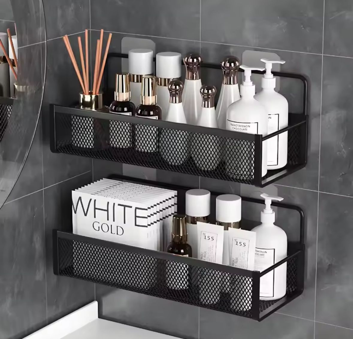 ORGANIZADOR COLGANTE PARA BAÑO