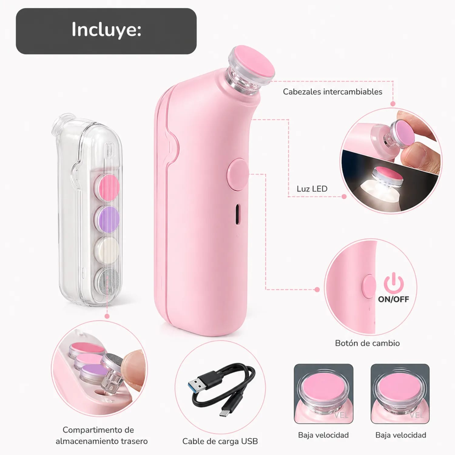 PULIDOR DE UÑAS PARA BEBÉ