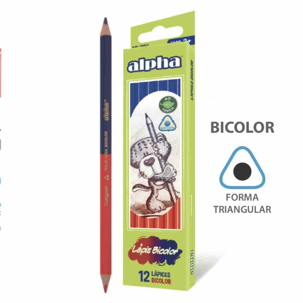 LAPIZ BICOLOR x12