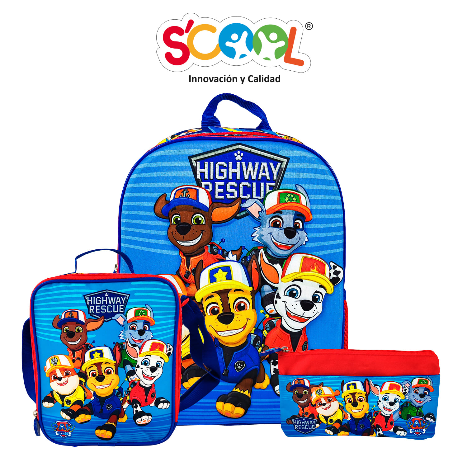 RANGER MOCHILA A4 2 BOL EVA 3D PAW PATROL H_A