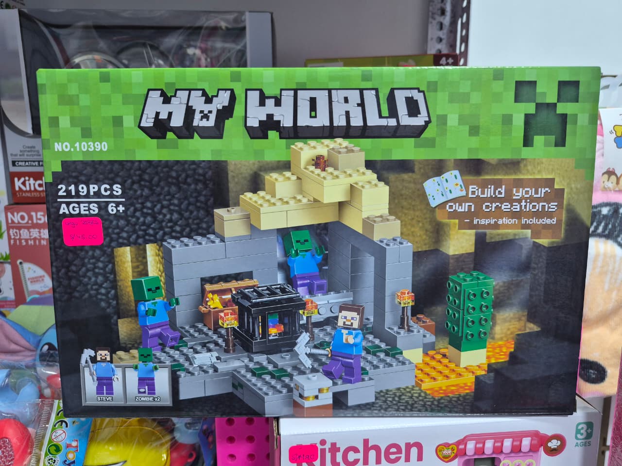 LEGO MINECRAFT 219 PCS