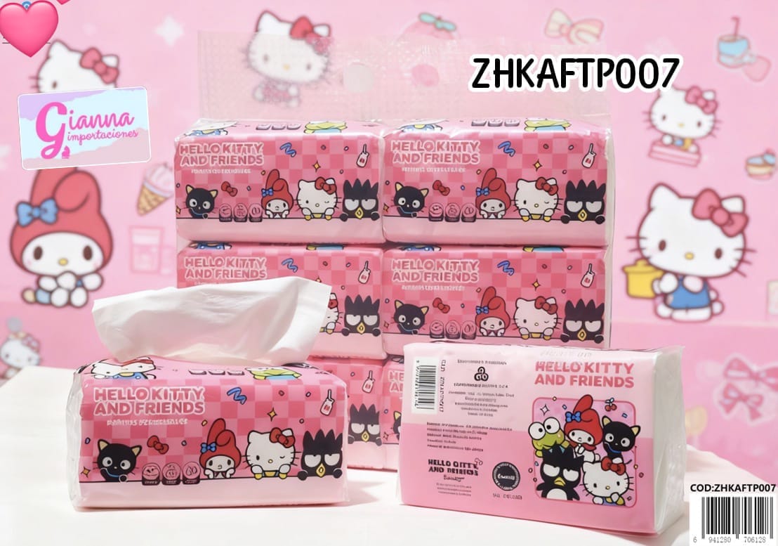 PAÑUELOS TISSUE KITTY