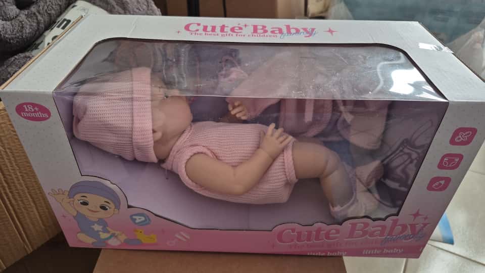 MUÑECA BEBE REAL