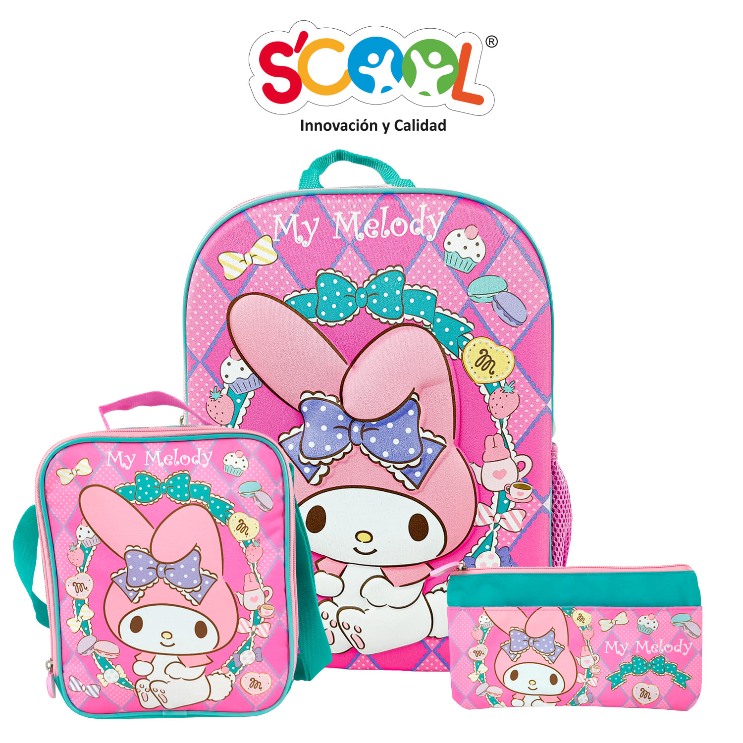 RANGER MOCHILA A4 2 BOL EVA 3D MY MELODY
