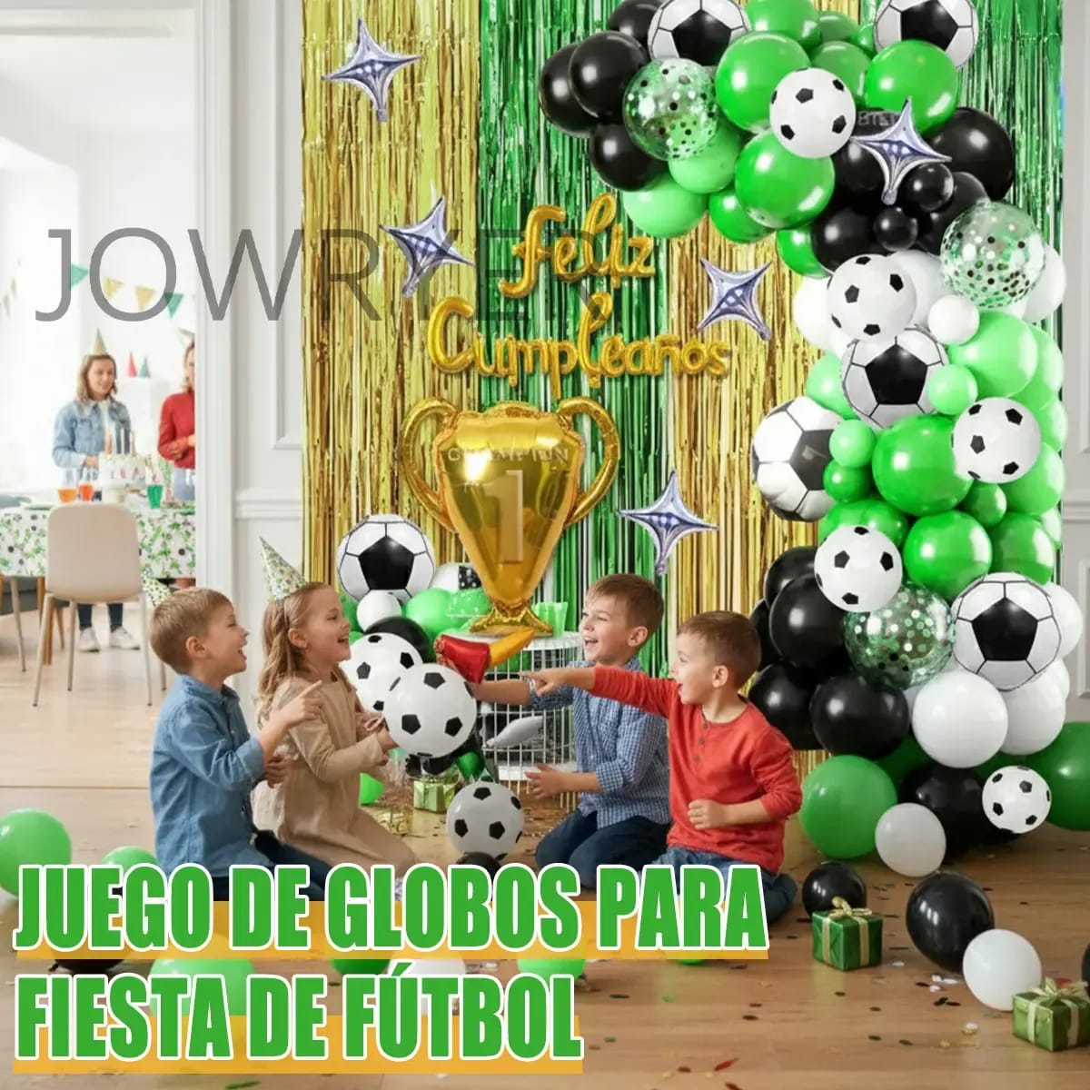 BOUQUETE DE GLOBOS FUTBOL X72