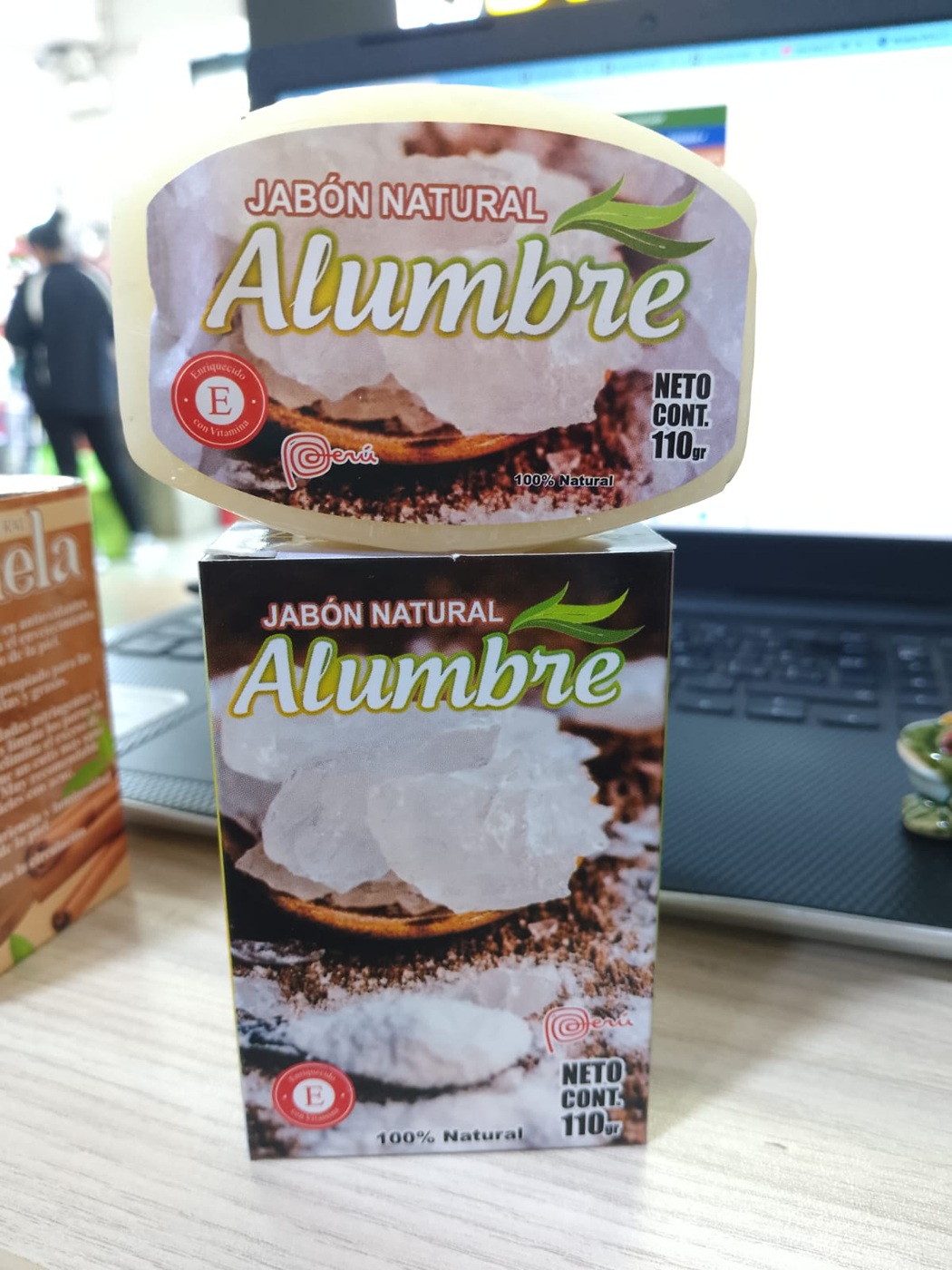 JABON NATURAL ALUMBRE