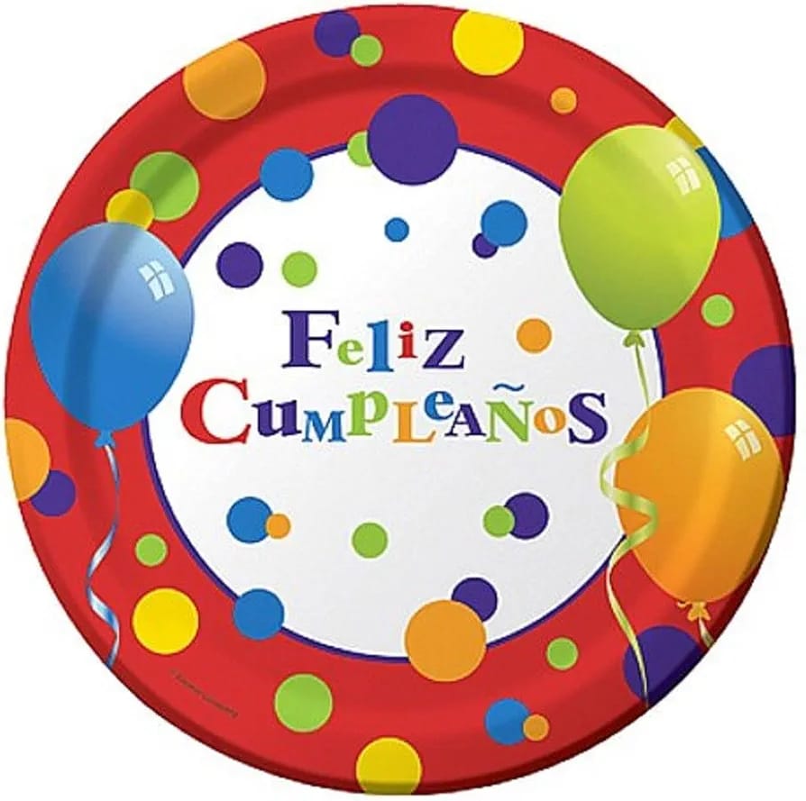PLATOS DE CUMPLEA OS