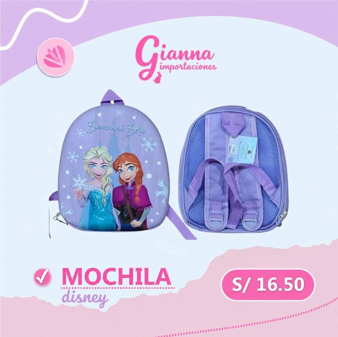MOCHILA DISNEY FROZEN 3D