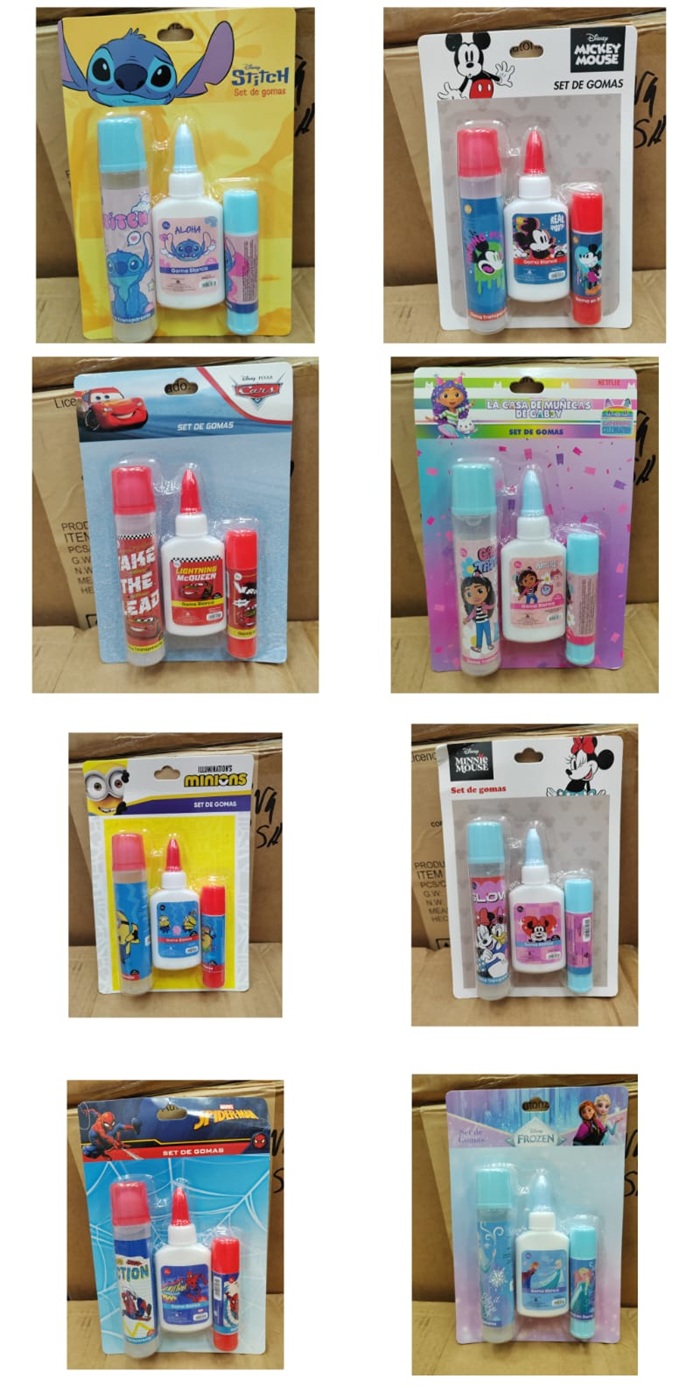 SET x3 DE GOMA LICENCIA