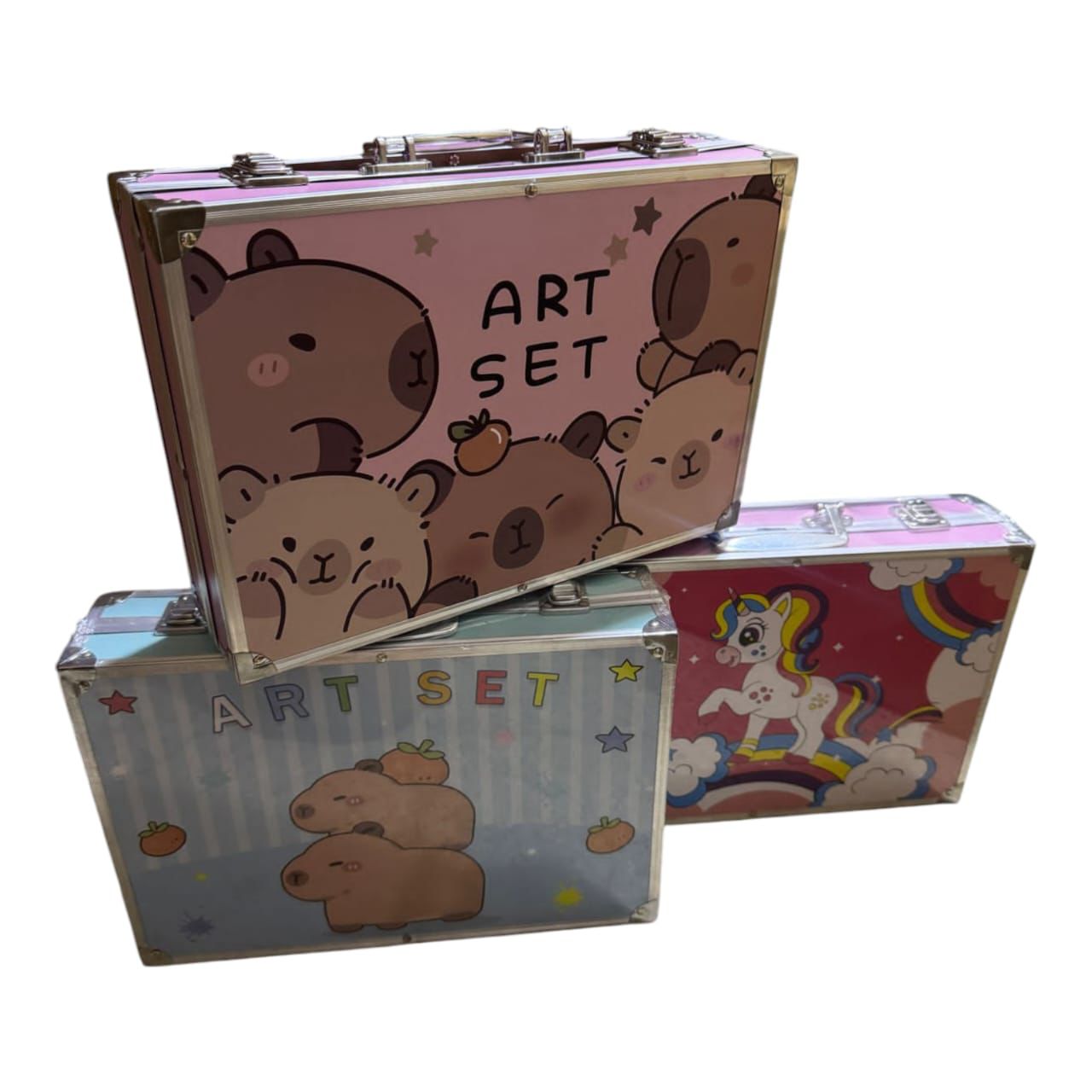 SET DE ARTE METALICO CAPYBARA & KAWAII