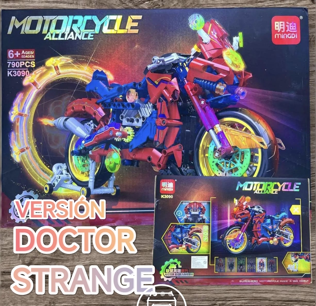 MOTO LEGO BLOQUES ALLIANCE