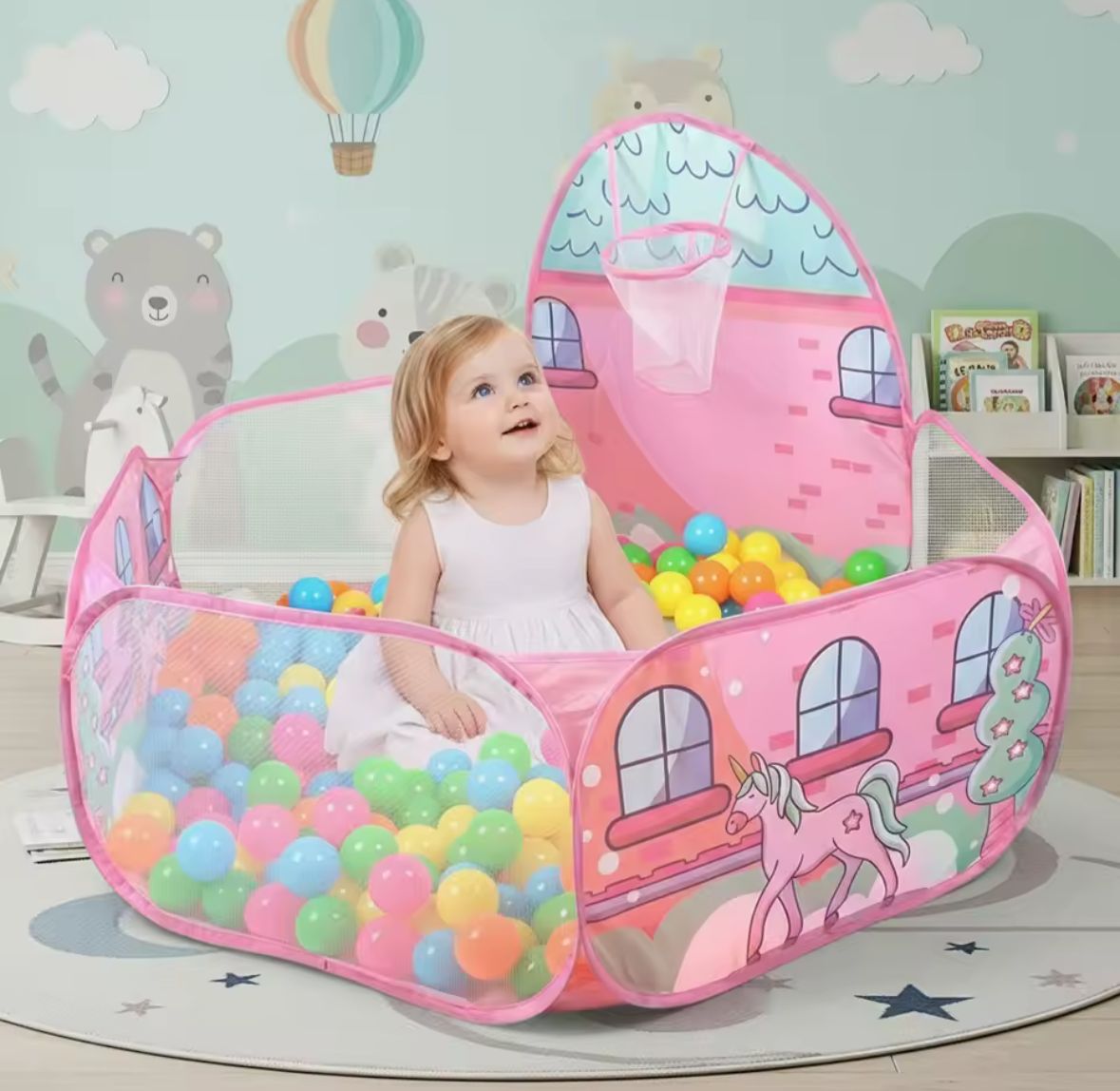 PISCINA DE PELOTAS PARA BEBE
