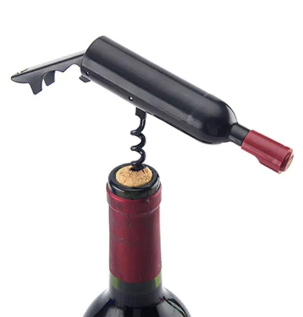 ABRIDOR DE BOTELLAS EN FORMA DE VINO