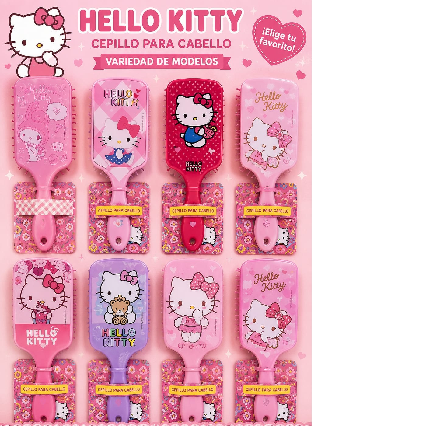 CEPILLOS HELLO KITTY