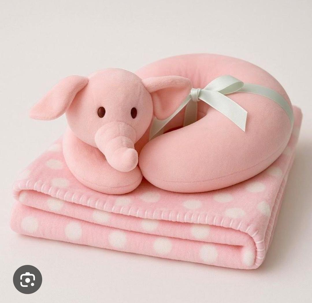 ALMOHADA + MANTA BEBE
