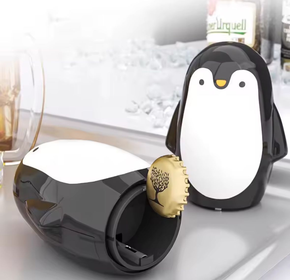 ABRIDOR DE BOTELLAS PINGÜINO