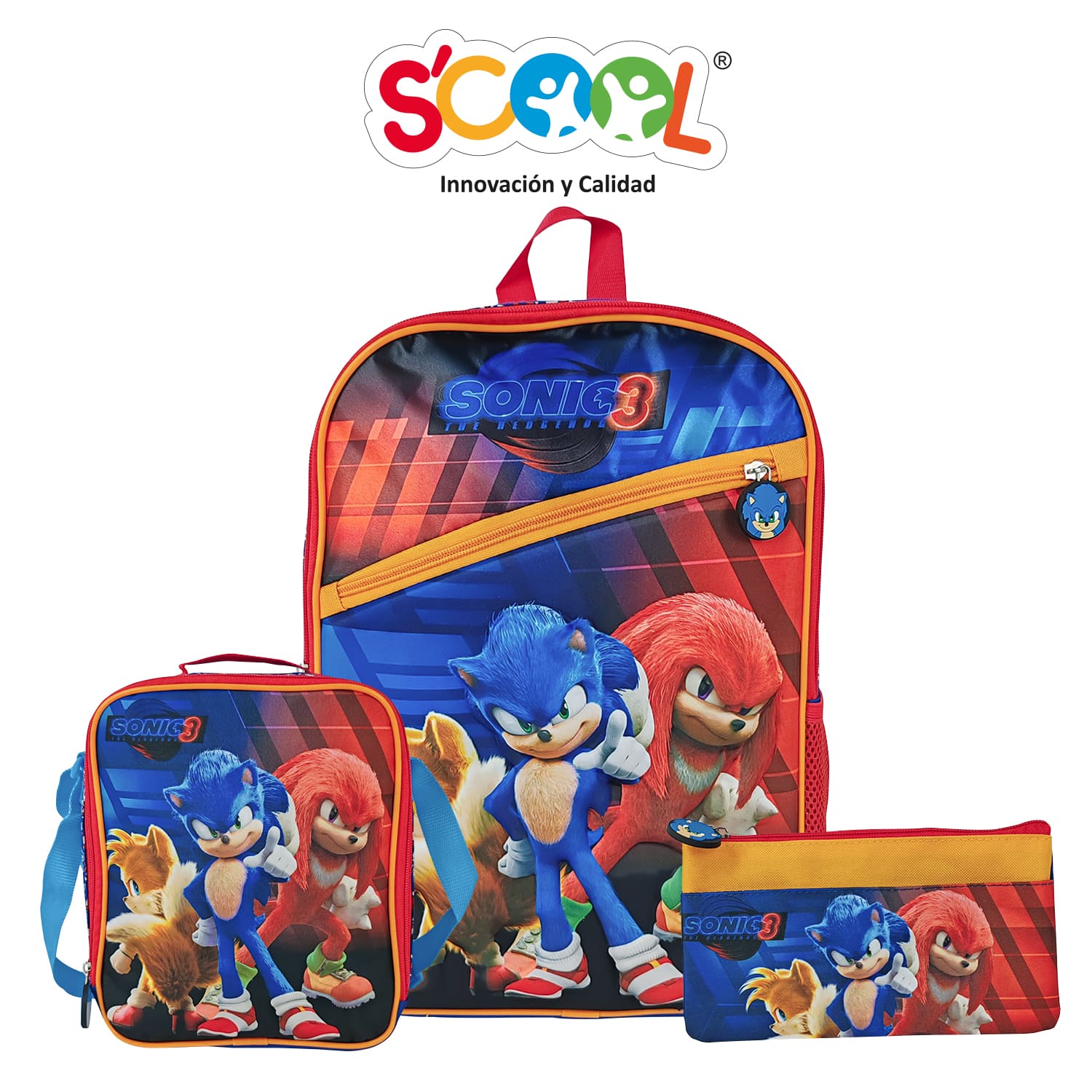 RANGER MOCHILA DLX OFICIO EVA 3D SONIC MOVIE