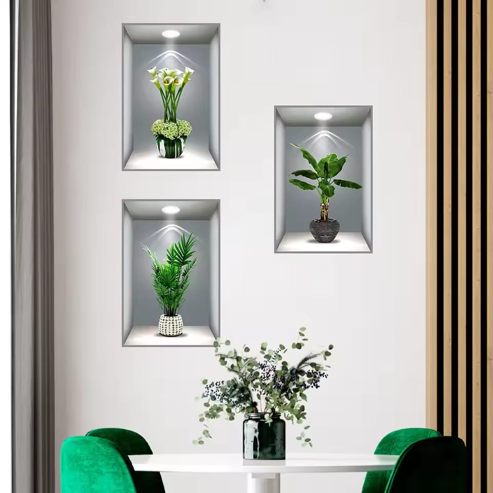 CALCOMANIAS DE PLANTA