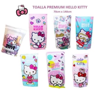 TOALLA PREMIUM HELLO KITTY